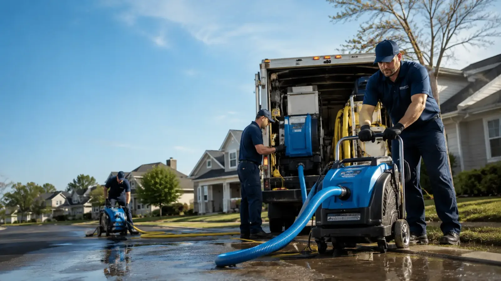 Flood Damage Cleanup in Old Fort, NC